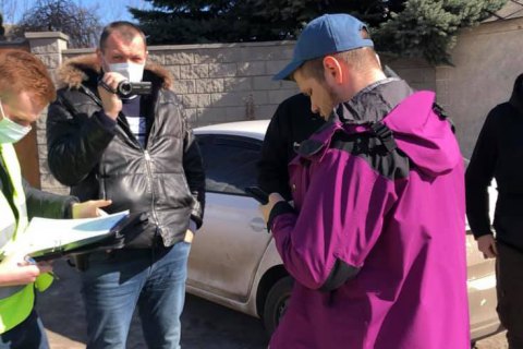 Організатору акції під Офісом президента вручили підозру