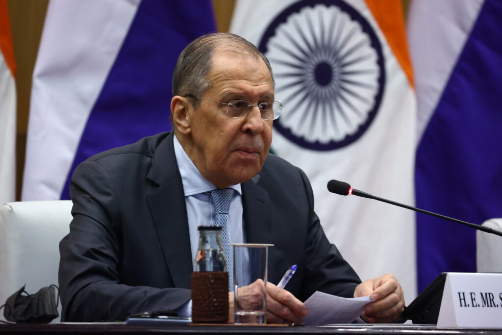 Lavrov said that Russia allegedly did not seek to seize Crimea and Donbas