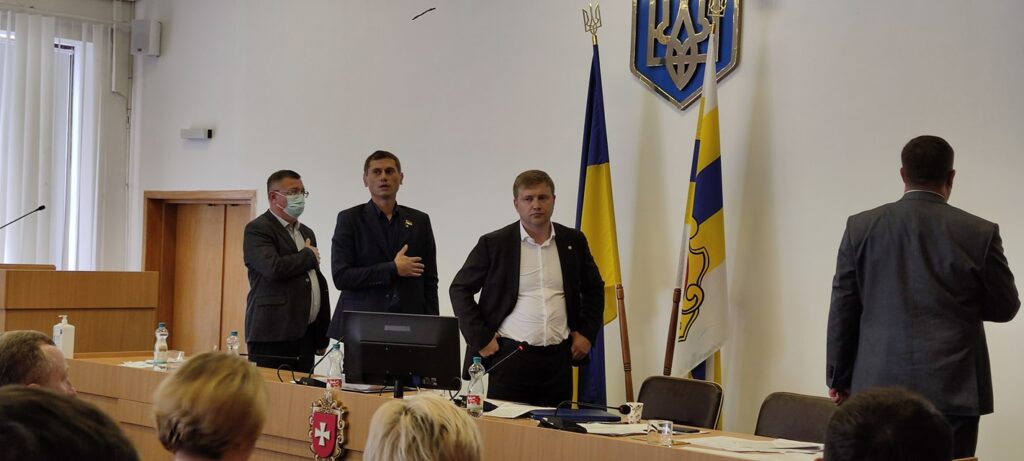 Призначений Зеленським глава Рівненської ОДА відмовився вшанувати гімн України: фото