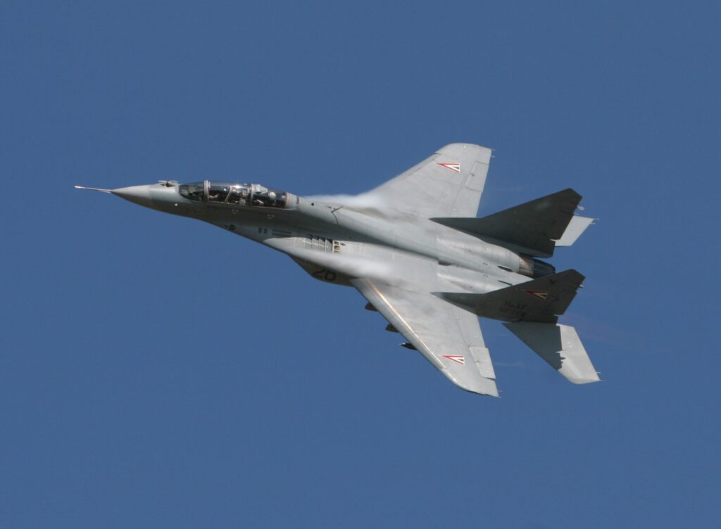 У Польщі під час навчань було обстріляно винищувач МіГ-29