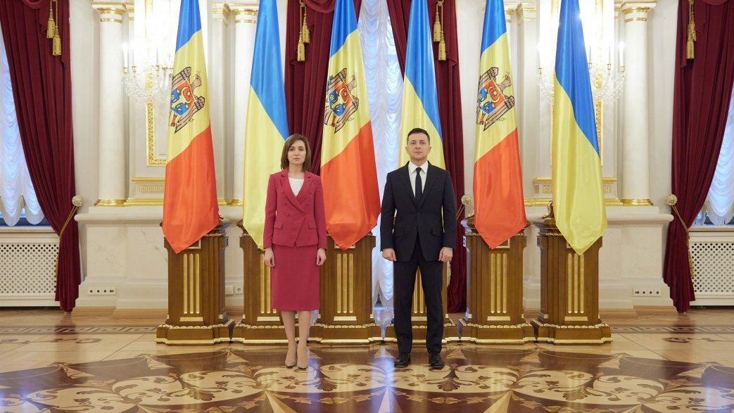 Зеленський і Мая Санду+