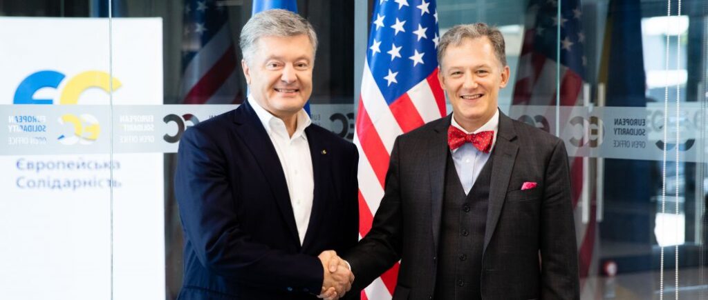 Петро Порошенко на зустрічі з Джорджем Кентом заявив про небезпеку “Північного потоку-2”