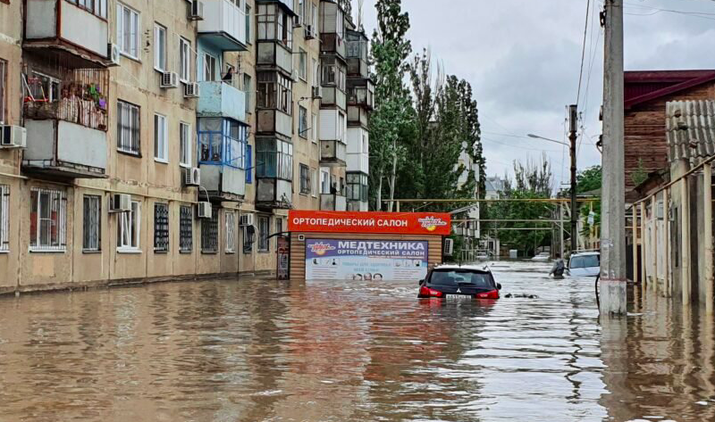 В окупованому Криму знову повінь, є постраждалі та загиблі