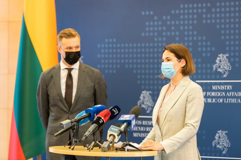Литва первой в Европе открыла официальное представительство белорусской оппозиции
