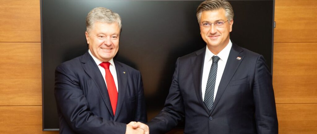 Порошенко обговорив з прем’єр-міністром Хорватії євроінтеграцію України