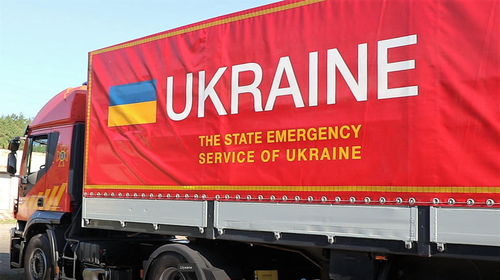 Україна направила до Литви гуманітарну допомогу для боротьби з напливом мігрантів: фото