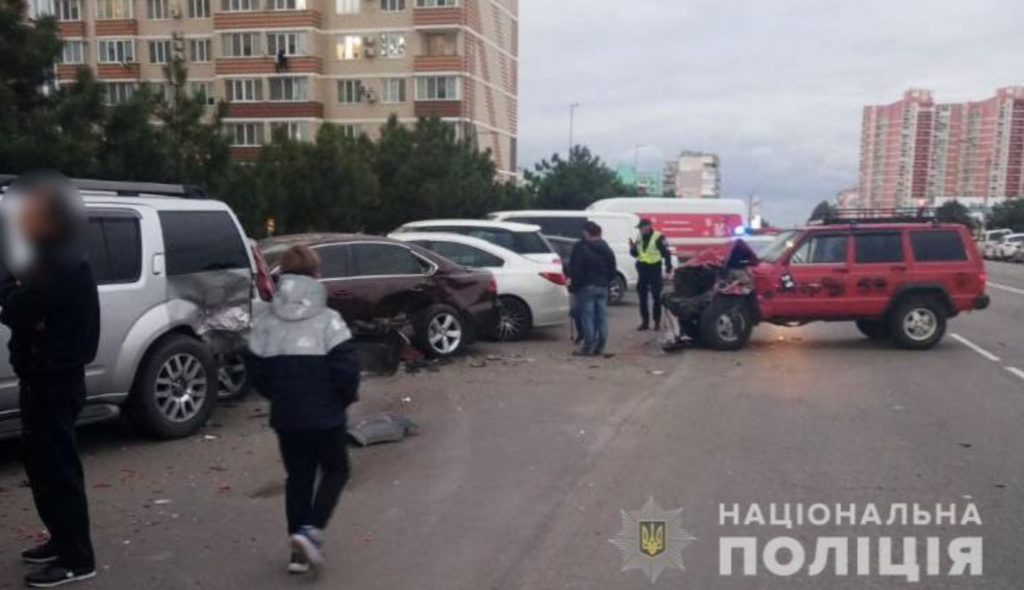 На Одещині підліток влаштував масштабну ДТП