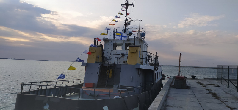 Катер “Дмитро Чубарь” поповнив Військово-морські сили України: фото