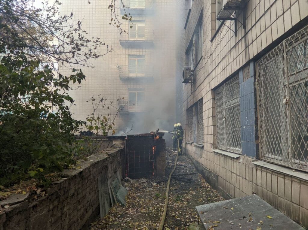 У Києві горів Інститут урології