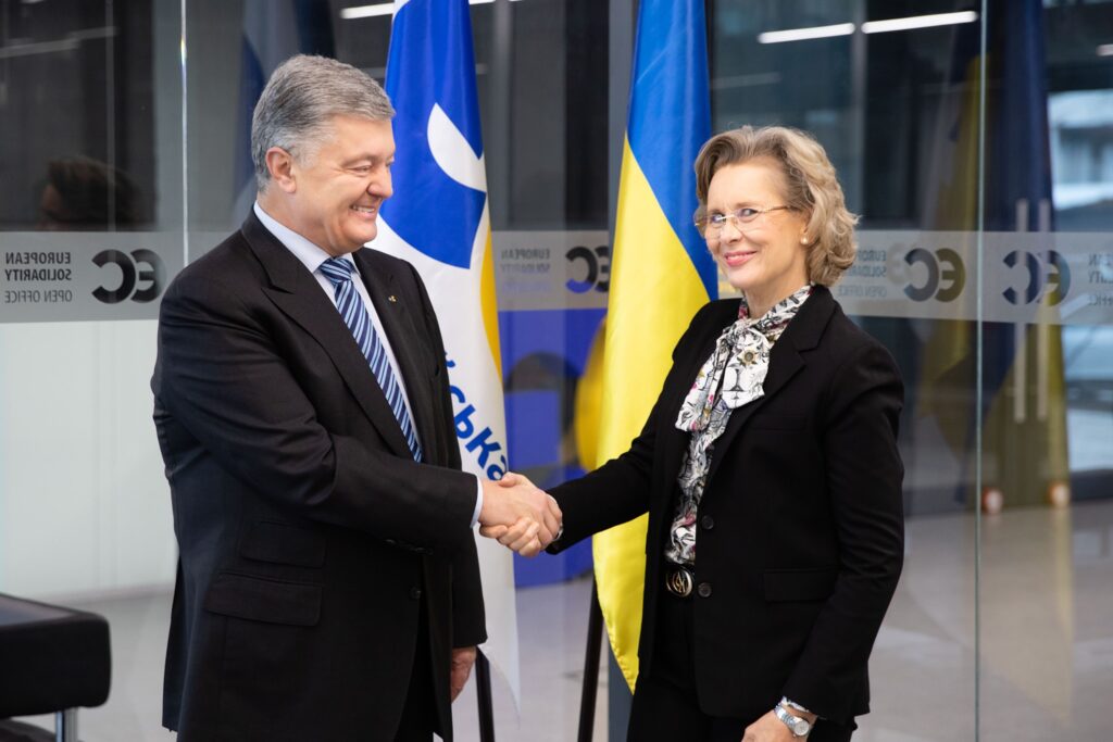 Петр Порошенко встретился с Главой ПА ОБСЕ Маргаретой Седерфельт