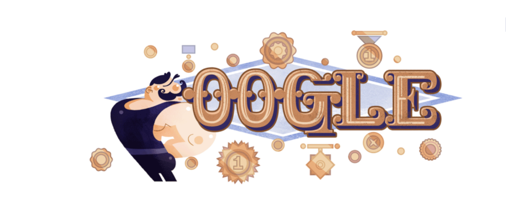 Google присвятив дудл українському борцю Івану Піддубному