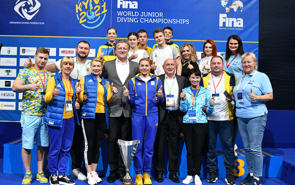 Українці вперше виграли медальний залік на Чемпіонаті світу зі стрибків у воду