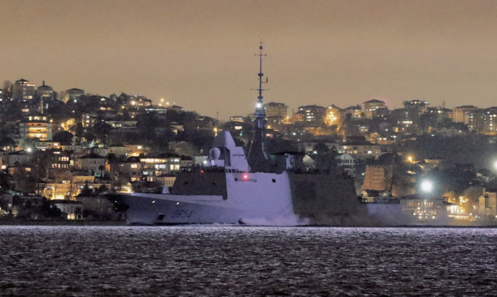 У Чорне море зайшов ракетний фрегат ВМС Франції FS Auvergne