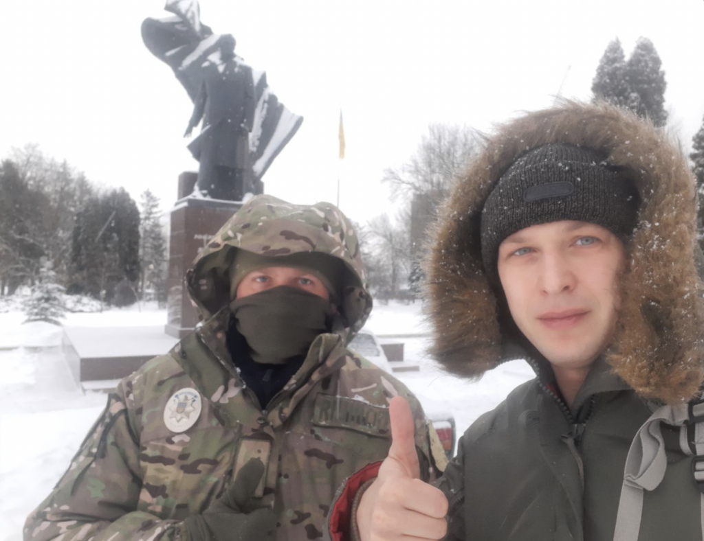 У Тернополі пам’ятник Бандері взяли під цілодобову охорону