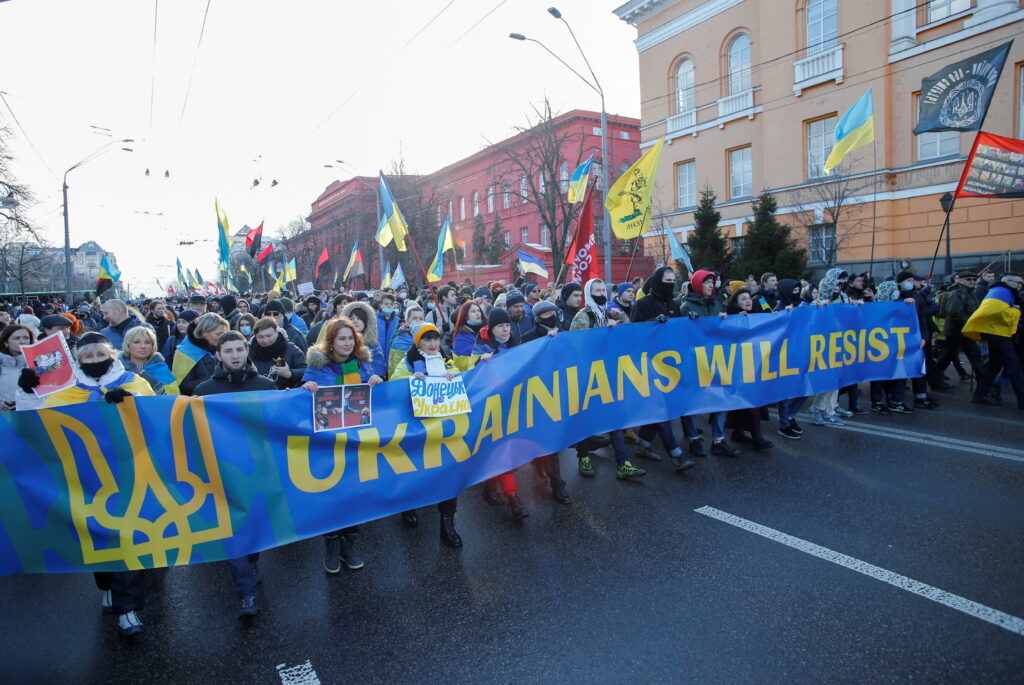 Тисячі патріотів вийшли на “Марш єдності за Україну” в Києві