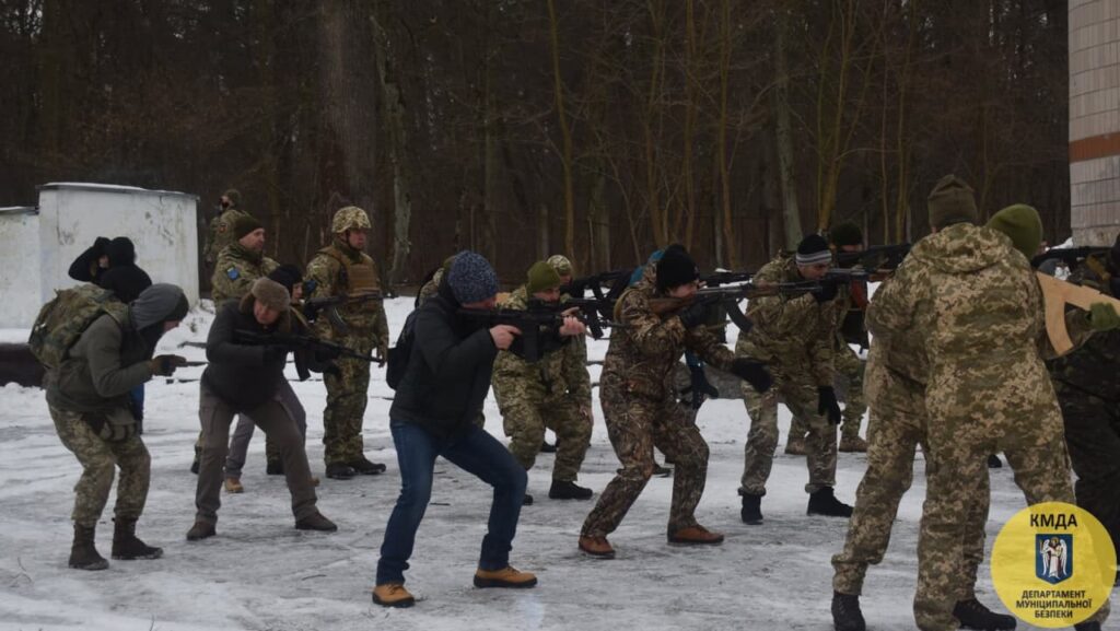 У Києві вперше тренували 112 бригаду тероборони