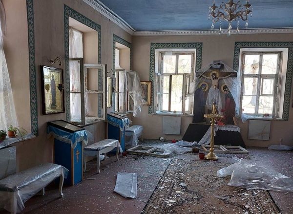 В Харкові російські війська обстріляли храм на Холодній горі