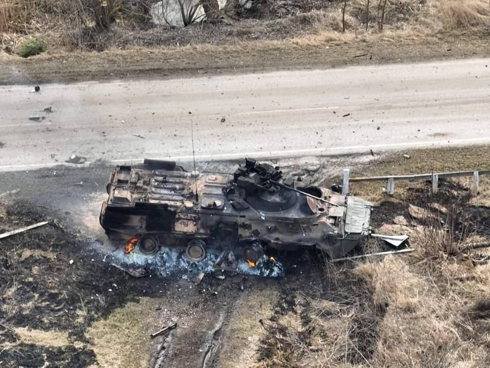 Потери войск РФ на 15 марта: более 13,5 тысячи человек, 404 танка и 176 самолетов и вертолетов
