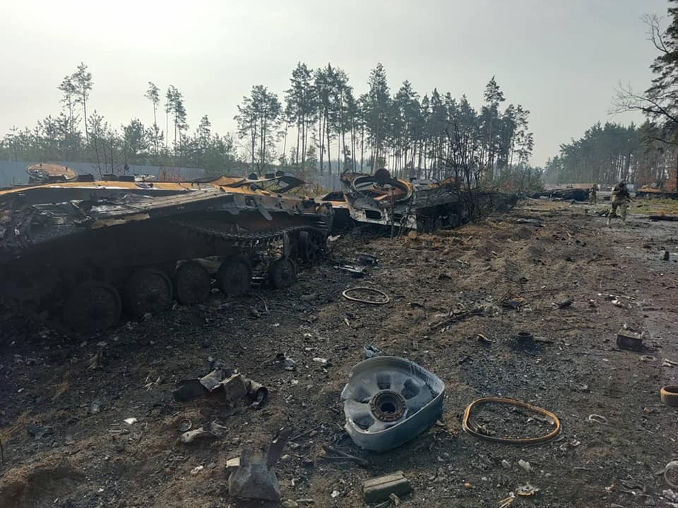 Тероборона розбила п’ять одиниць ворожої техніки на Київщині