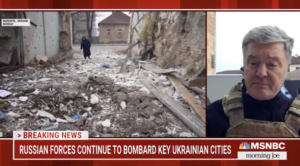 Порошенко в эфире MSNBC: Украине нужно еще больше «Джавелинов» и NLAW