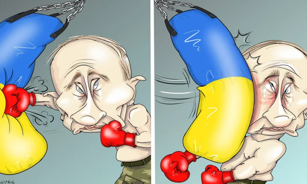 В Guardian висміяли провал Путіна влучною карикатурою