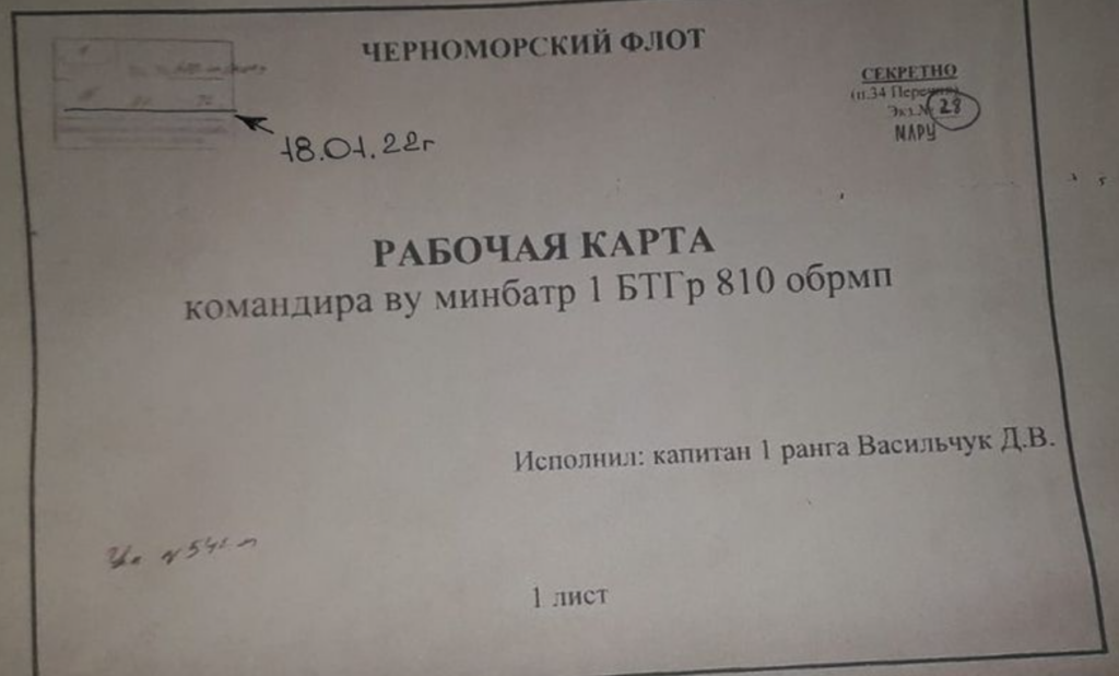 Решение о нападении на Украину было принято еще 18 января – ВСУ захватили секретные российские документы