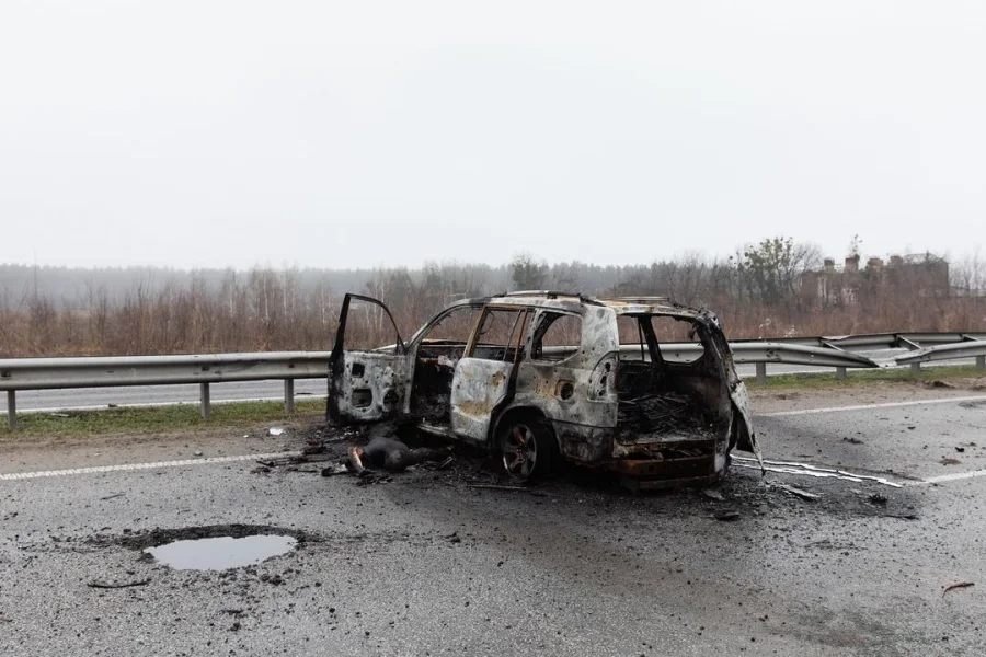 Докази злочинів рашистів: фотограф Михайло Палінчак оприлюднив страшні світлини з Київщини