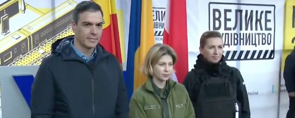 Прем’єр-міністри Іспанії та Данії відвідають Україну
