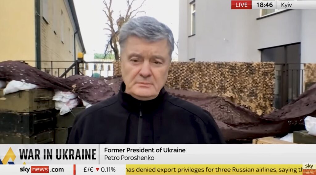 Порошенко в эфире Sky News призвал создать «Список Бучи» по примеру «Списка Магнитского»: российские палачи должны понести наказание