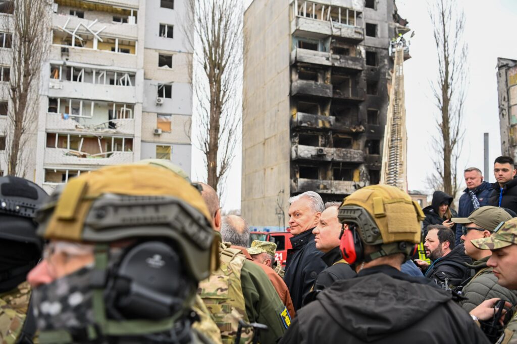 Лідери країн Балтії та Польщі відвідали Бородянку