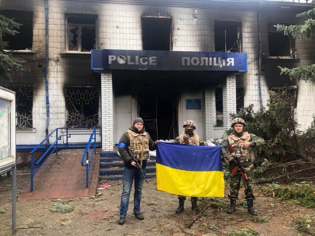 Українські захисники звільнили Бородянку та ввійшли до Бучі
