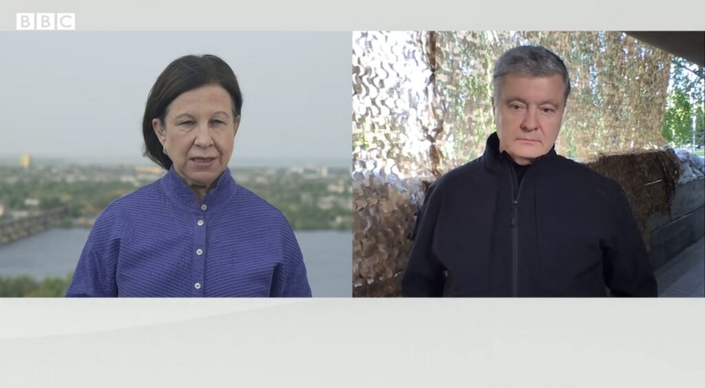 Порошенко на BBC: нам потрібен британський і європейський Ленд-ліз