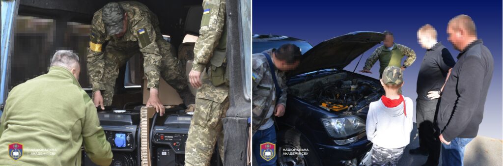 Колектив Національної академії СБУ активно допомагає захисникам України, які перебувають на фронті
