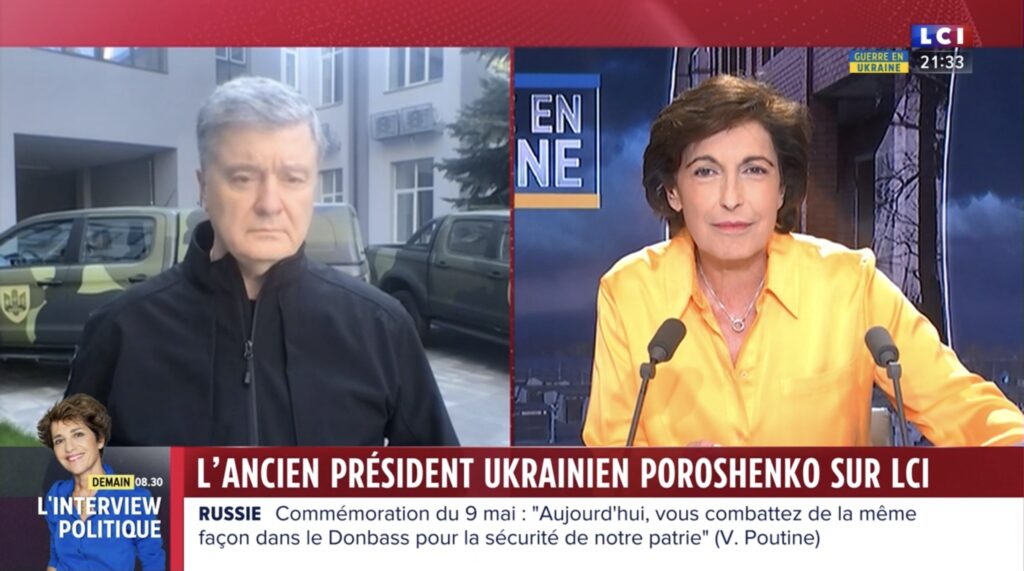Порошенко в ефірі французького телеканалу пояснив Макрону, чому Україна має стати членом ЄС