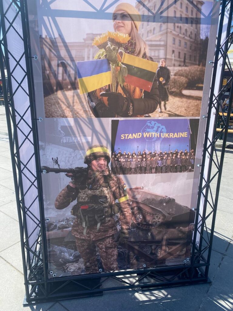 Марія Іонова: у Вільнюсі відкрилася виставка про війну та злочини російських окупантів