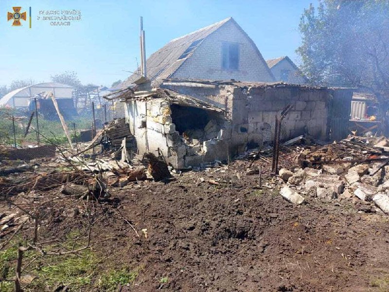 На Миколаївщині внаслідок ворожих обстрілів  були поранені 13 людей