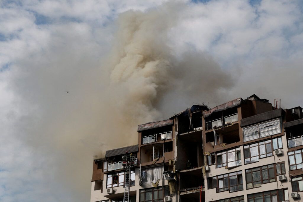 Ракетний удар по Києву: п’ятеро загиблих, 42 госпіталізованих