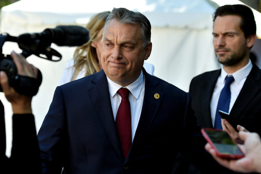 The Polish President cancelled a meeting with Orban after his visit to Russia.
