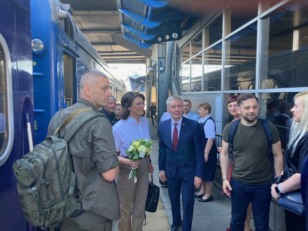 Перша леді Литви приїхала до Києва