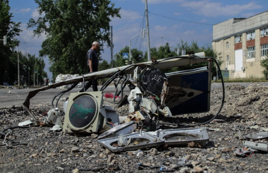 У Сєвєродонецьку підірвалося авто з окупантами