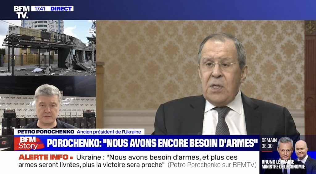 Петро Порошенко: Лавров – військовий злочинець, його місце в Гаазі