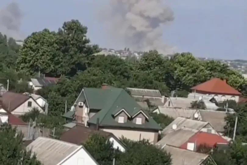 Масштабна детонація: ЗСУ вкотре вдарили по ворожому складу у Чорнобаївці