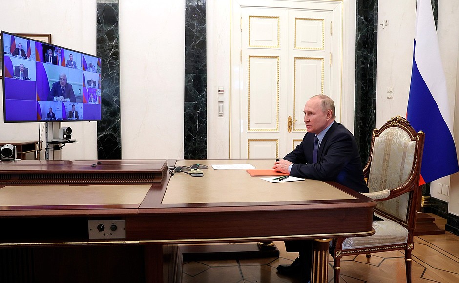 Путін загадково замовк на засіданні Радбезу РФ: текст стенограми
