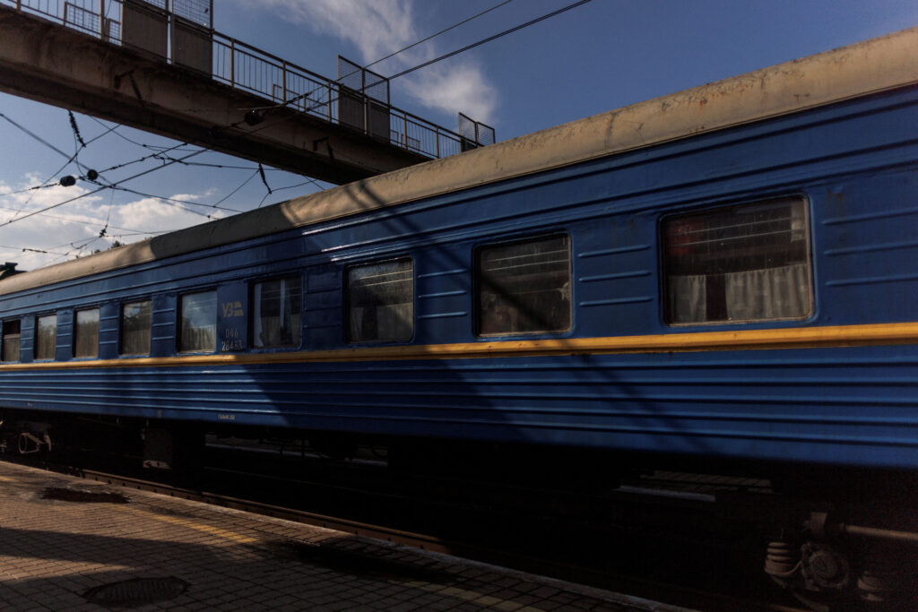 A number of trains are delayed due to Russian shelling.