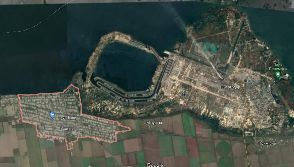 Окупанти обстрілюють ЗАЕС з села Водяне та готують провокації, аби звинуватити ЗСУ – ГУР