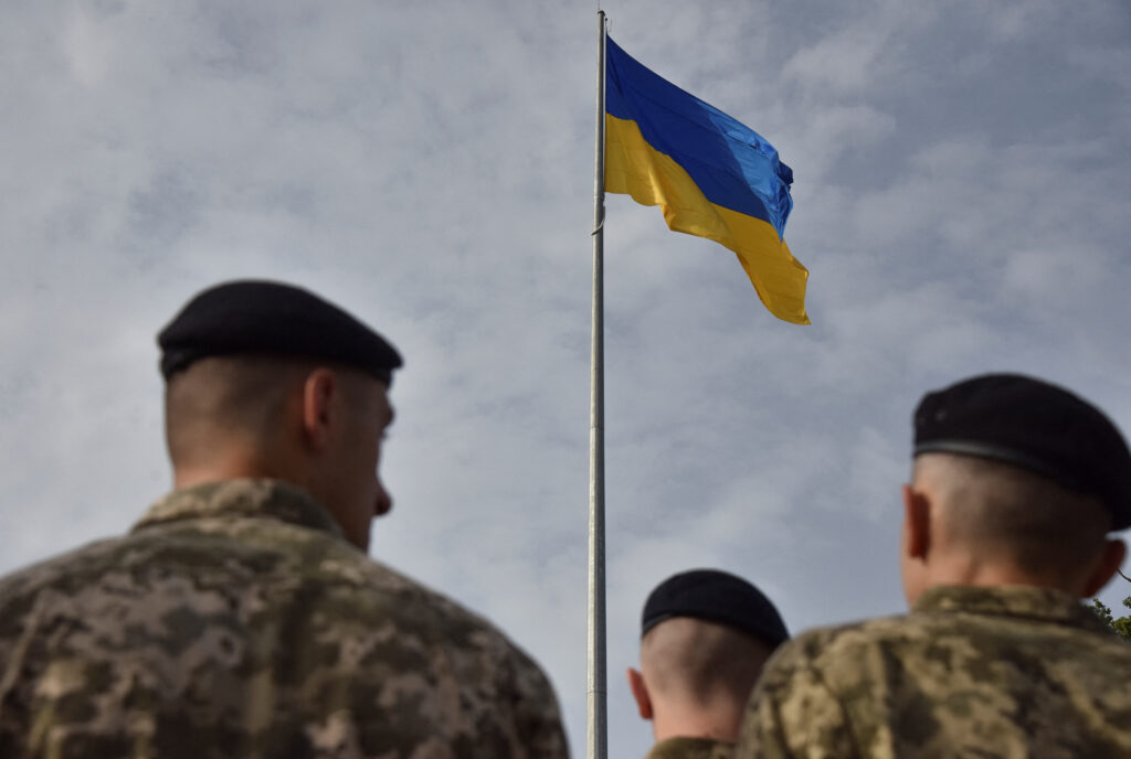 Flag Returns, Spirit Unbroken: Ukrainian Forces Raise the Blue and Yellow Over Pokrovsk City Council