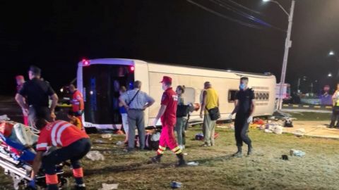 У Румунії перекинувся автобус з українцями: понад 20 постраждалих