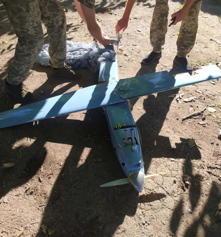 Украинские зенитчики сбили вражеский картографический беспилотник