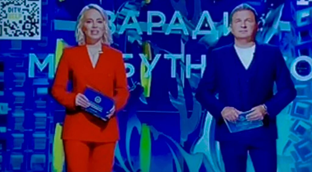 “Знову какаяразніца”: українські ведучі з’явились у кольорах російського прапора