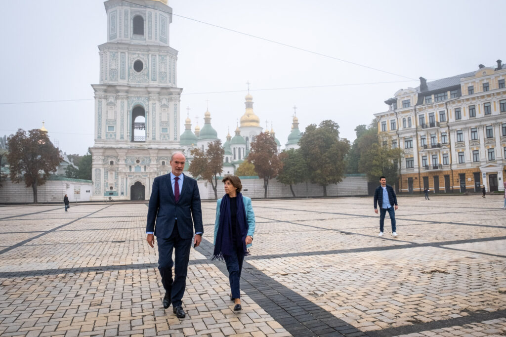 До України з візитом прибула глава МЗС Франції